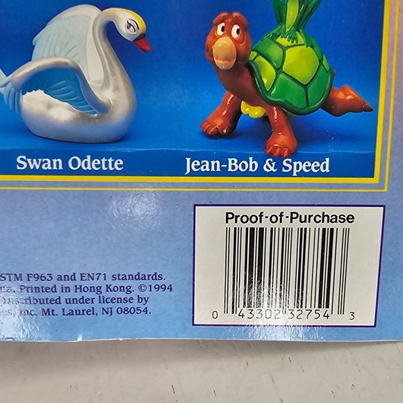 Vintage Tyco The Swan Princess Jean-Bob Speed Miniature Figure Cake Topper 1994 - Picture 7 of 9